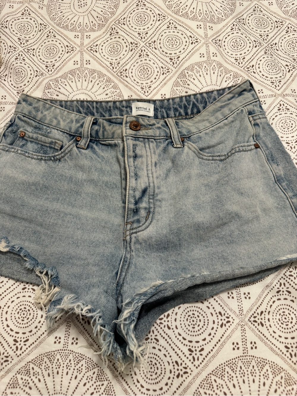 Special A denim shorts